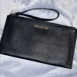 Michael Kors Black Wristlet
